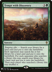 Tempt with Discovery - Green