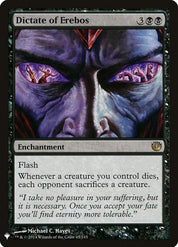 Dictate of Erebos - Enchantment - Black