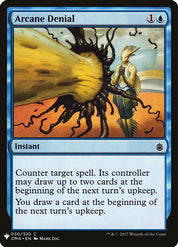 Arcane Denial - Blue