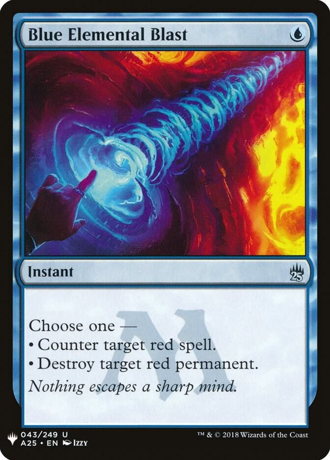 Blue Elemental Blast - Blue