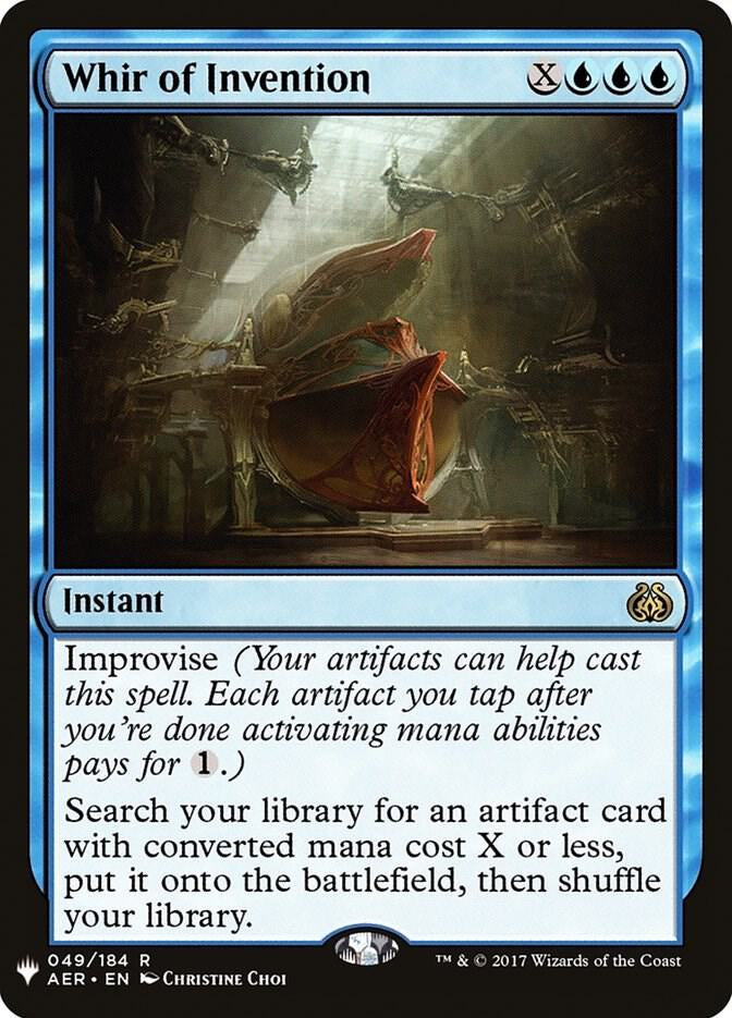 Whir of Invention - Instant - Blue