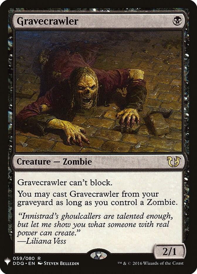 Gravecrawler - Creature - Zombie - Black