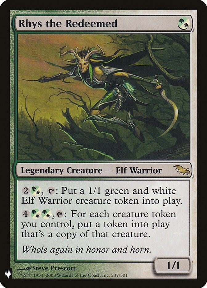Rhys the Redeemed - Green/White