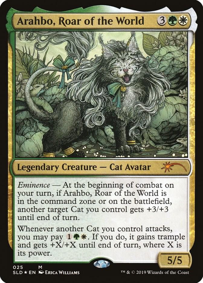 Arahbo, Roar of the World - Green/White