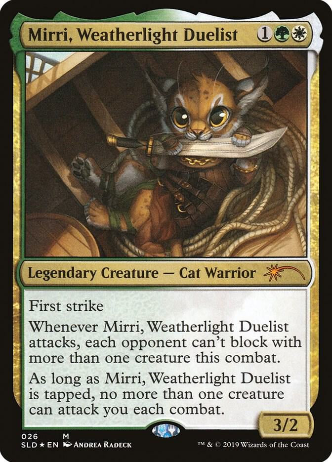 Mirri, Weatherlight Duelist - Green/White