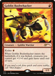 Goblin Bushwhacker - Red