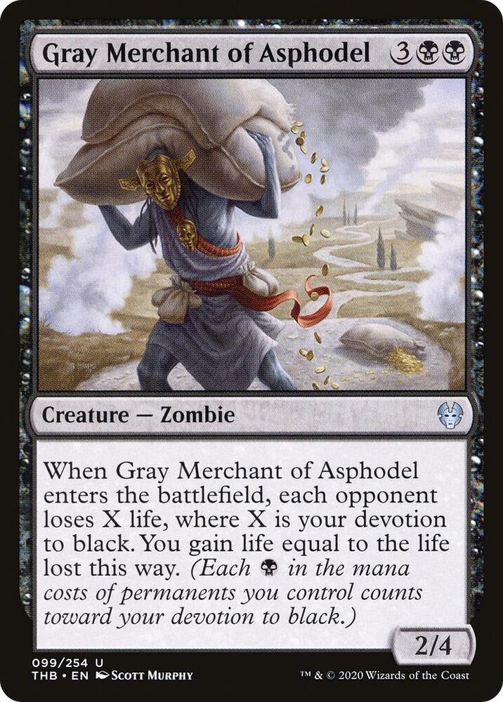 Gray Merchant of Asphodel - Black