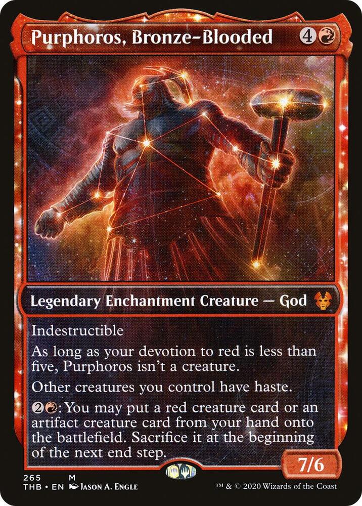 Purphoros, Bronze-Blooded - Red