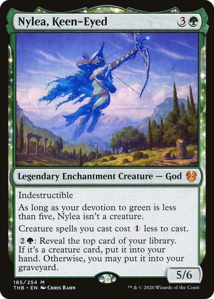 Nylea, Keen-Eyed - Green
