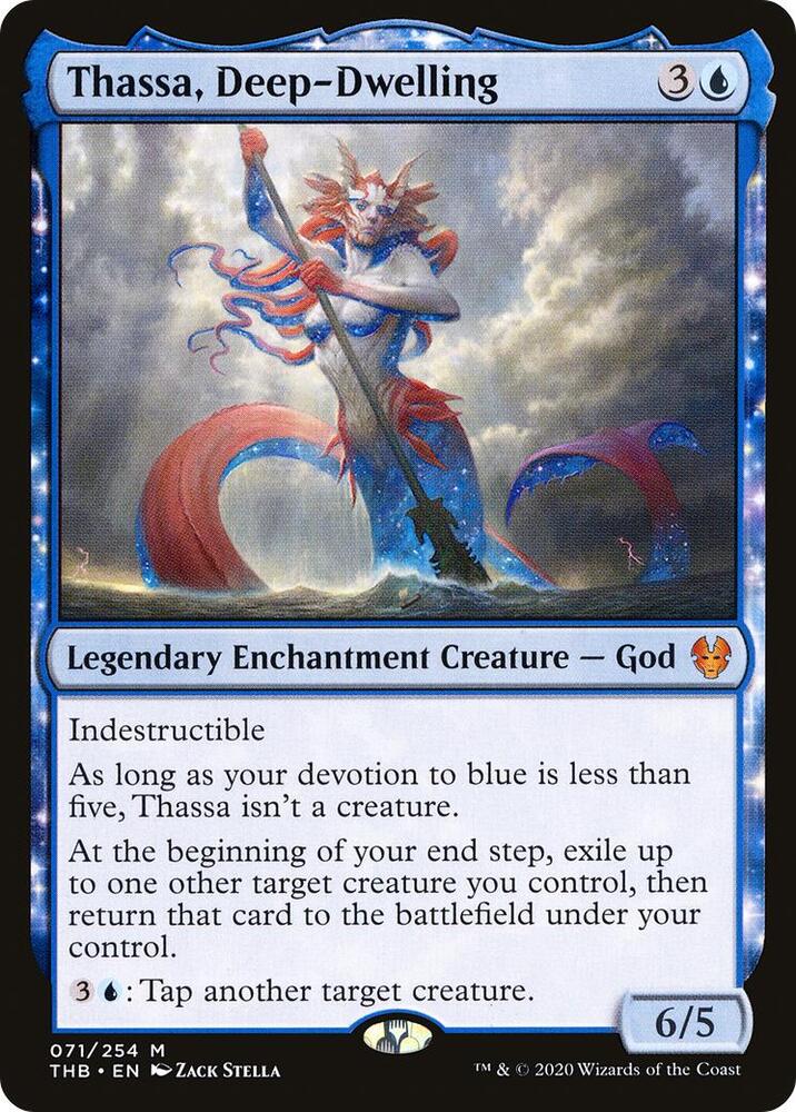 Thassa, Deep-Dwelling - Blue