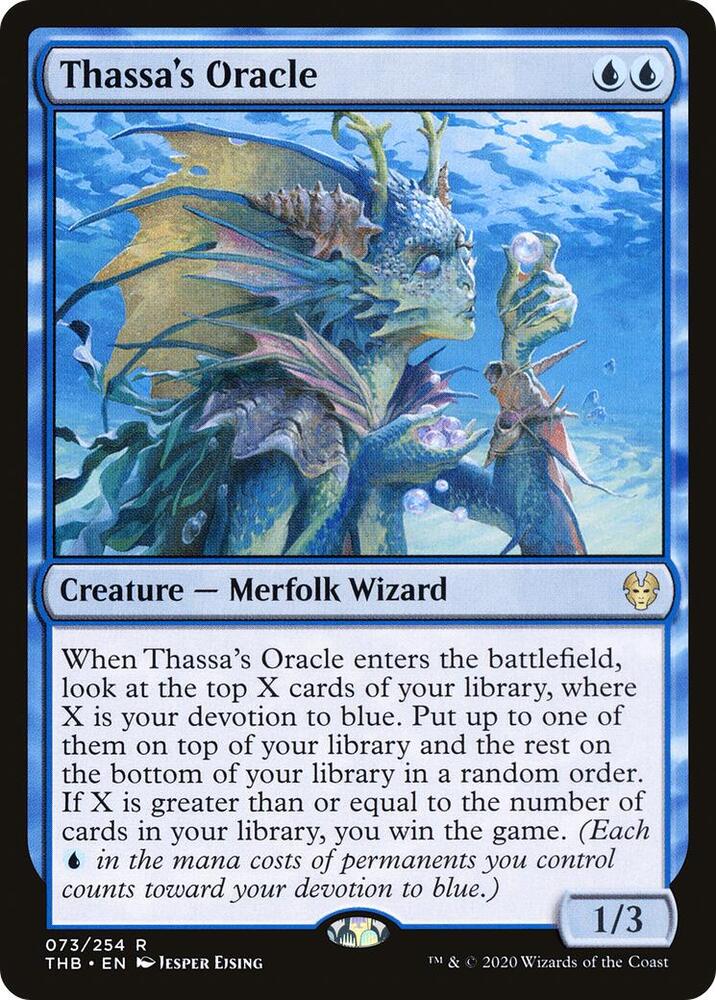 Thassa's Oracle - Creature - Merfolk Wizard - Blue