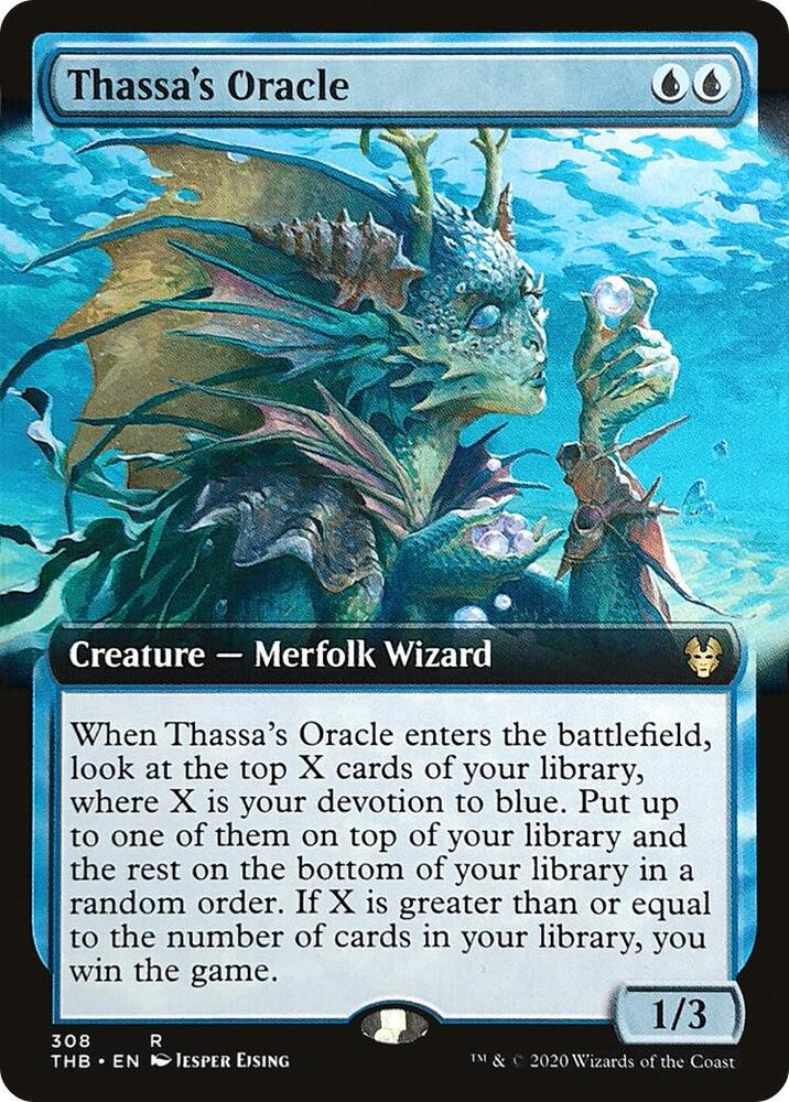 Thassa's Oracle - Creature - Merfolk Wizard - Blue