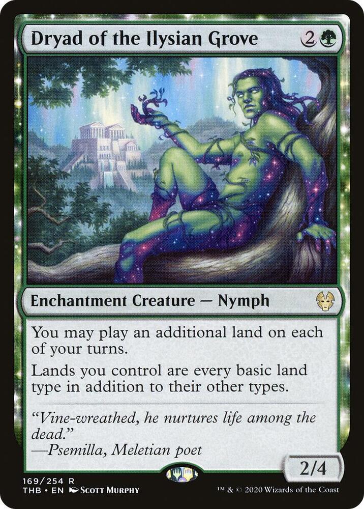 Dryad of the Ilysian Grove - Green
