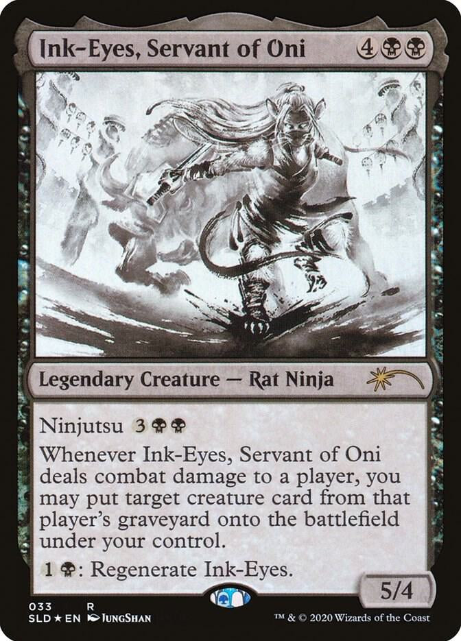 Ink-Eyes, Servant of Oni - Black