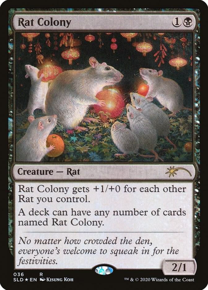 Rat Colony - Black - Staple