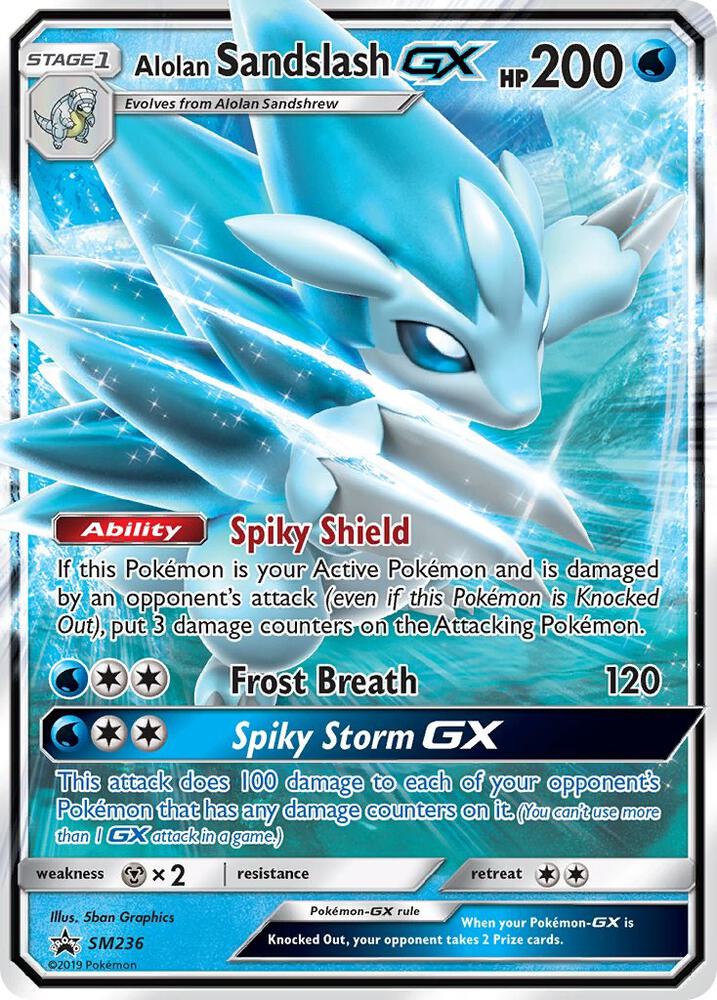 Alolan Sandslash GX - Water