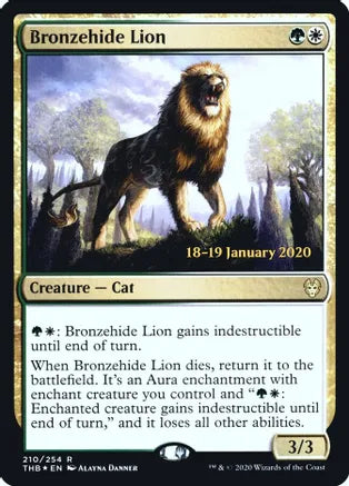 Bronzehide Lion - Green/White