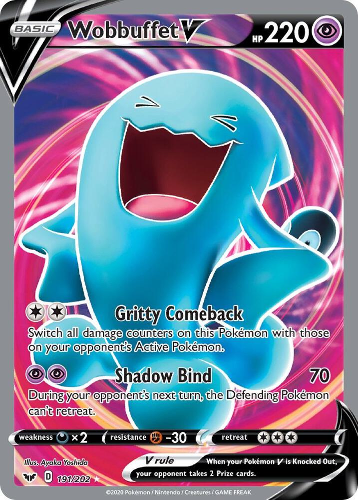 Wobbuffet V - Psychic