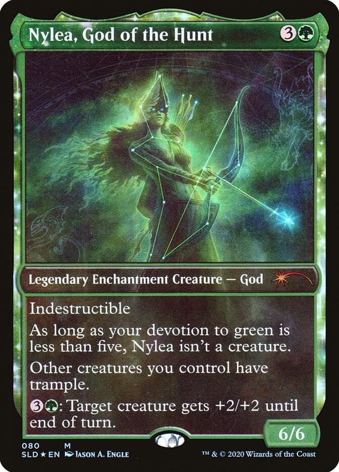 Nylea, God of the Hunt - Green