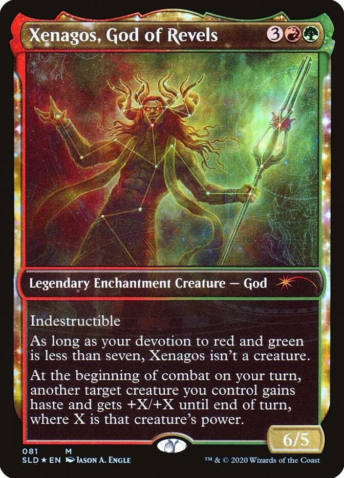 Xenagos, God of Revels - Red/Green