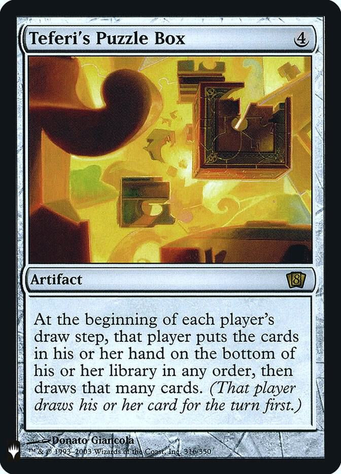 Teferi's Puzzle Box -  Artifact