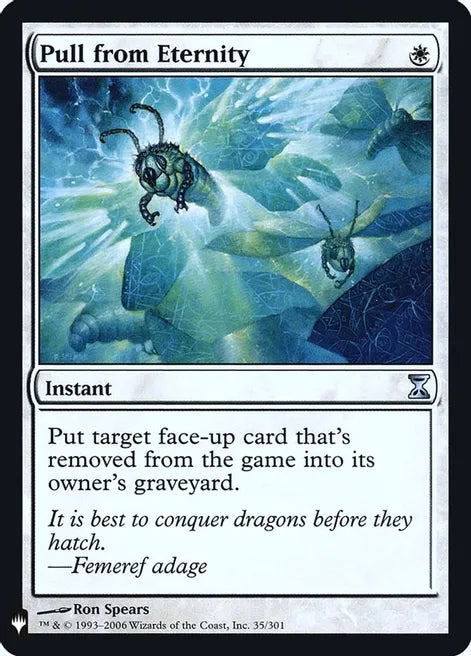 Pull from Eternity - White