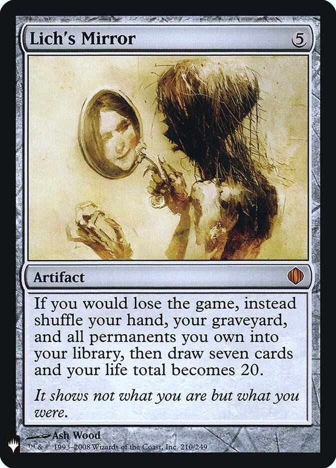 Lich's Mirror - Artifact