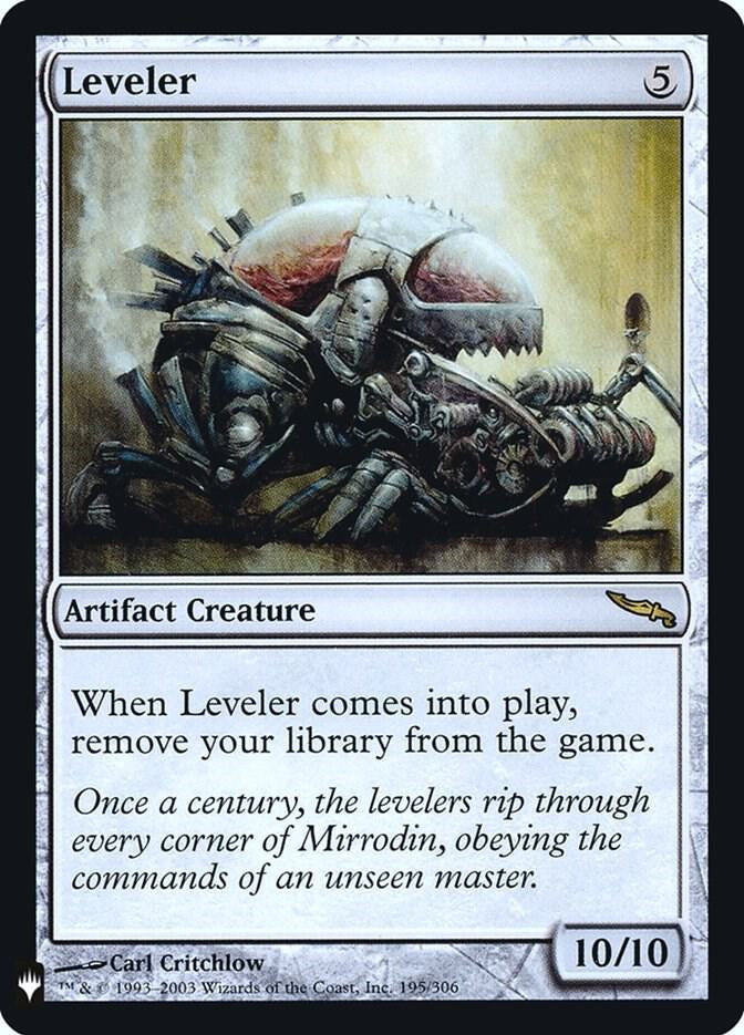 Leveler - Artifact Creature