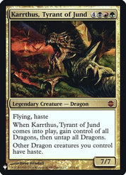 Karrthus, Tyrant of Jund - Black/Red/Green