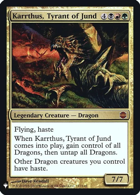 Karrthus, Tyrant of Jund - Black/Red/Green