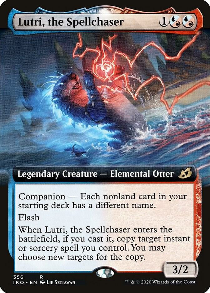 Lutri, the Spellchaser - Blue/Red