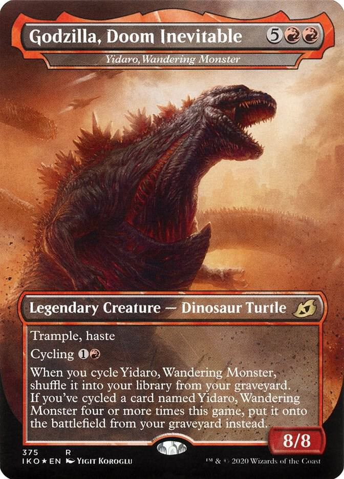Godzilla, Doom Inevitable - Yidaro, Wandering Monster - Red
