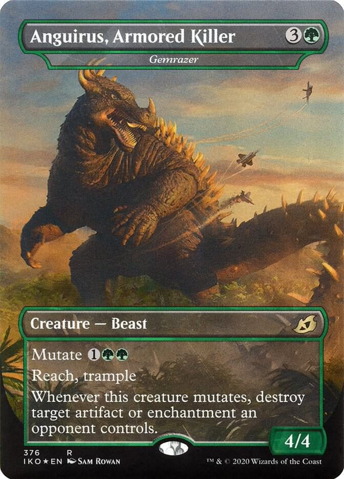 Anguirus, Armored Killer - Gemrazer - GREEN