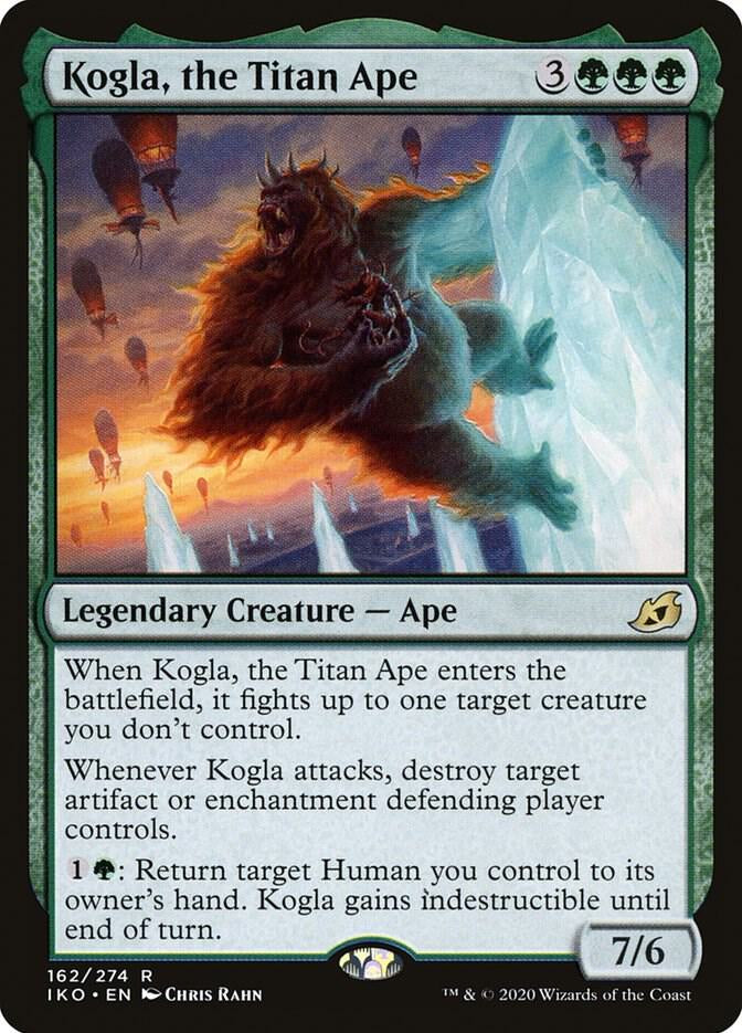 Kogla, the Titan Ape - Green