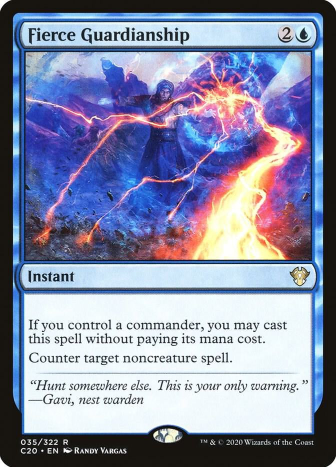 Fierce Guardianship - Blue