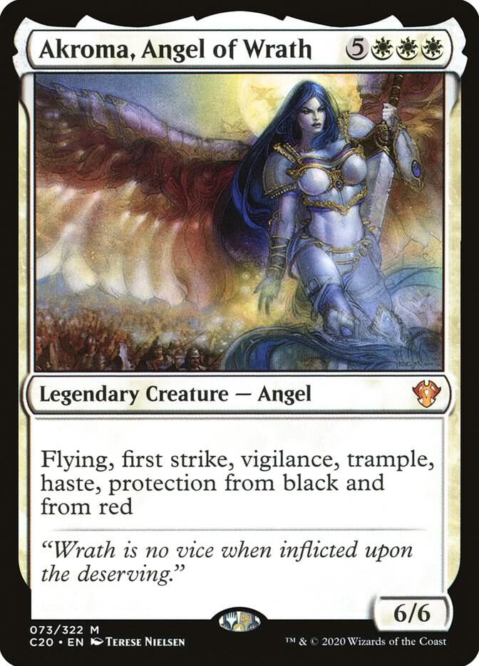 Akroma, Angel of Wrath - White
