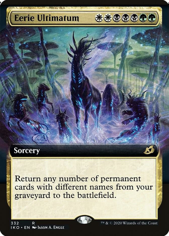 Eerie Ultimatum - White/Black/Green