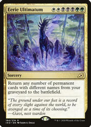 Eerie Ultimatum - White/Black/Green