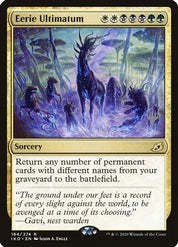 Eerie Ultimatum - White/Black/Green