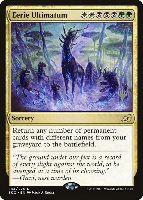 Eerie Ultimatum - White/Black/Green