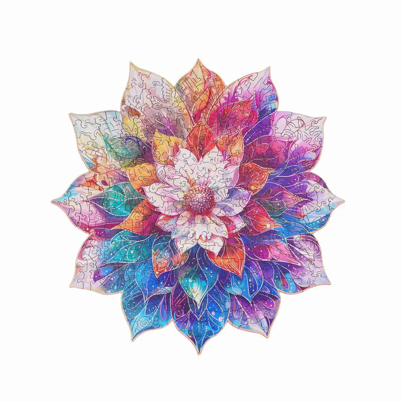Rowood Puzzle Paradise Mystic Mandala Flower