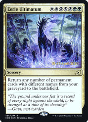 Eerie Ultimatum - White/Black/Green
