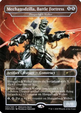 Mechagodzilla, Battle Fortress - Hangarback Walker - Artifact