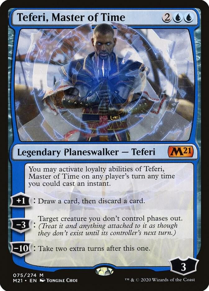 Teferi, Master of Time - Blue