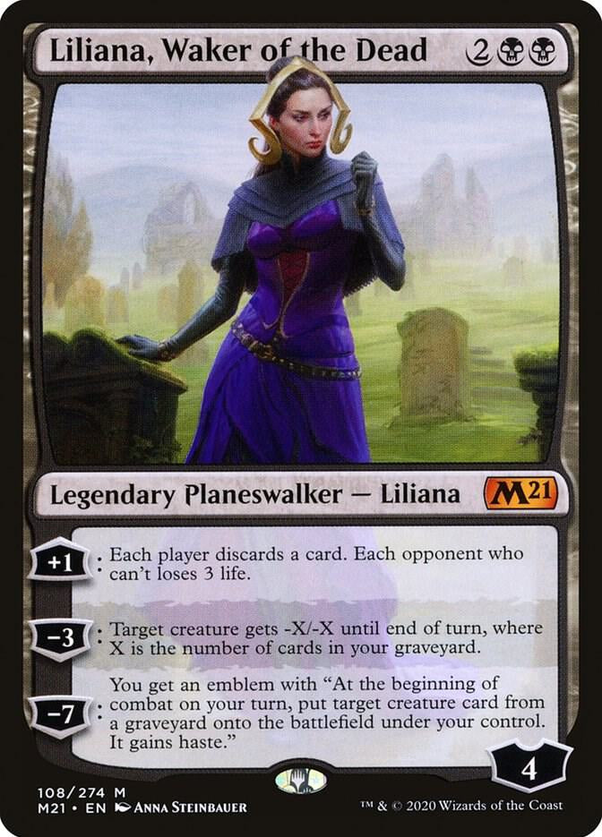 Liliana, Waker of the Dead - Black