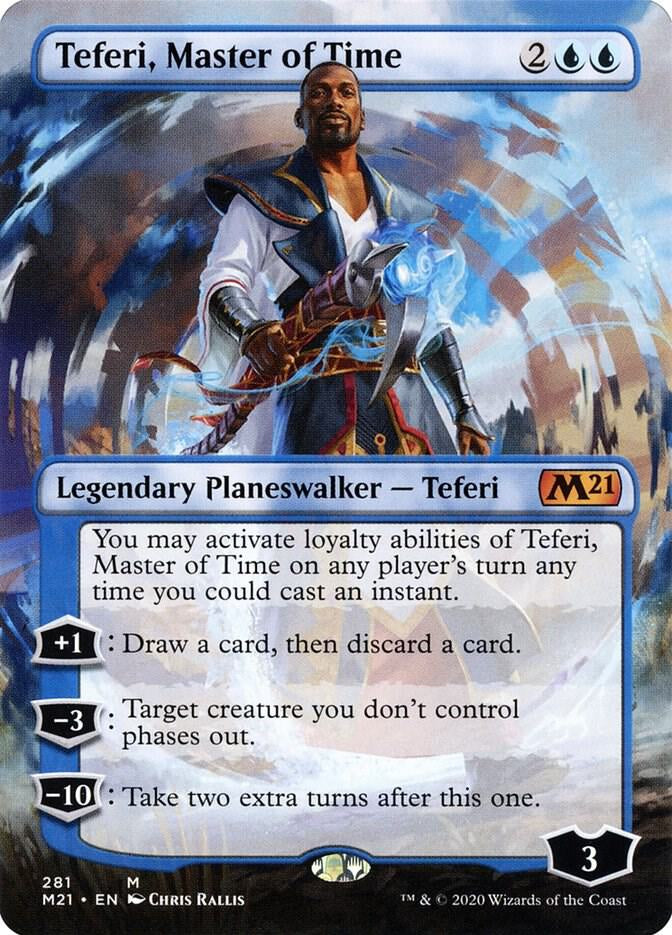 Teferi, Master of Time - Blue