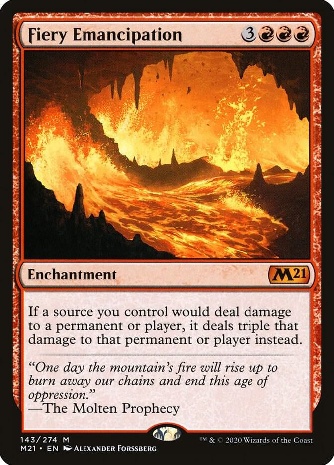 Fiery Emancipation - Red