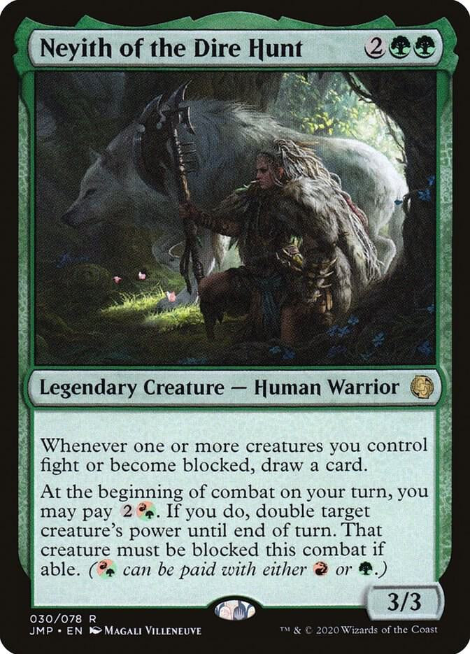 Neyith of the Dire Hunt - Green