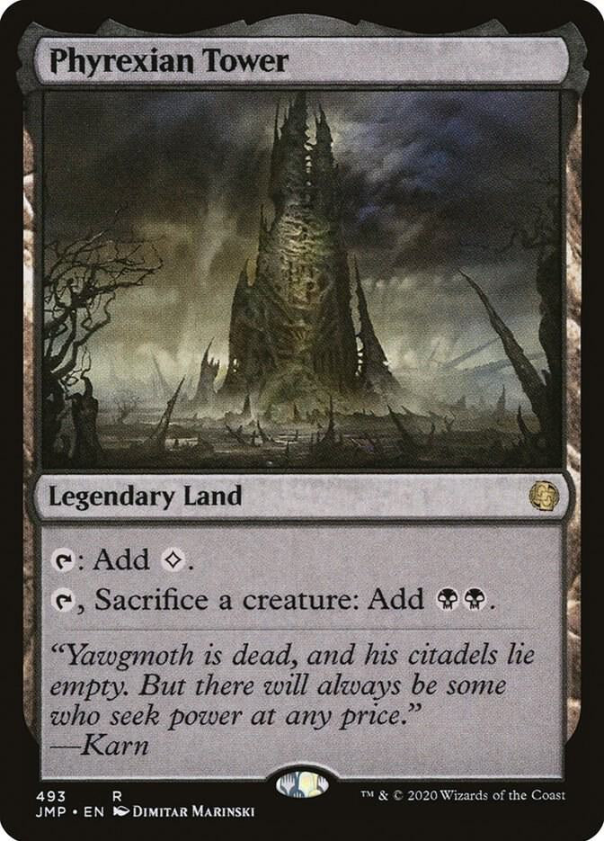 Phyrexian Tower - Land