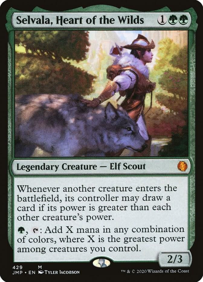Selvala, Heart of the Wilds  - Green